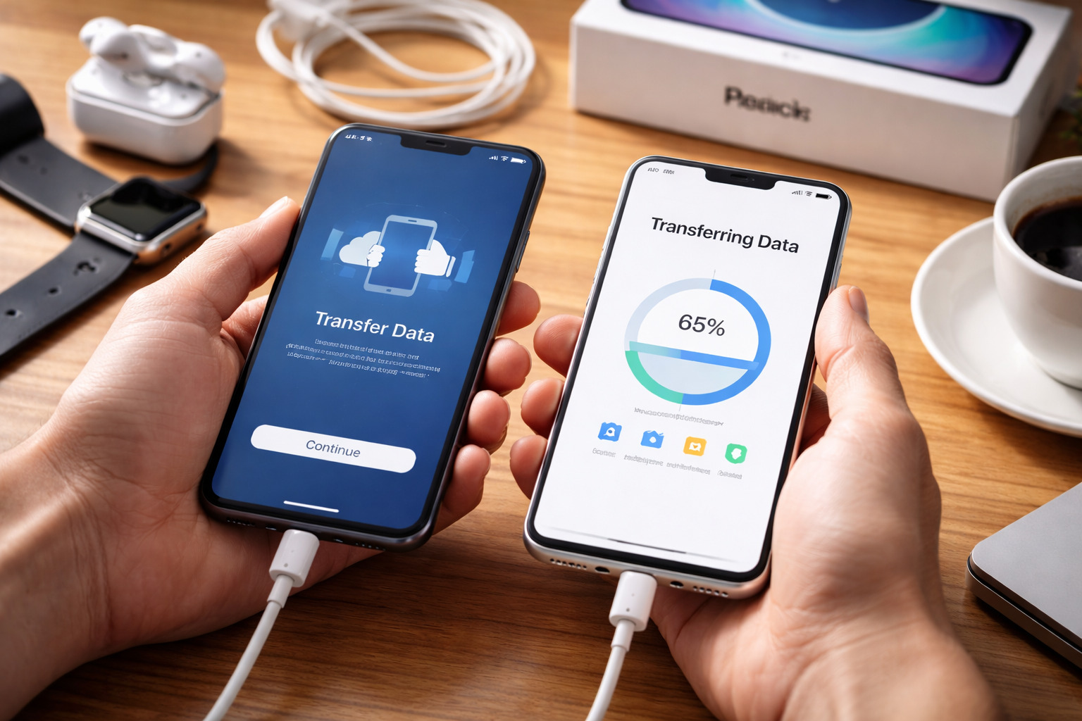 Как перенести данные на новый гаджет быстро и без потерь