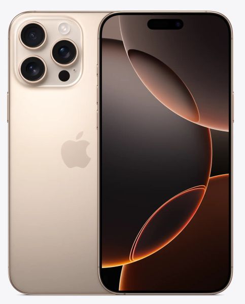 Смартфон Apple iPhone 16 Pro 1TB Titanium Desert (Титановый Песчаный) Dual SIM (ASIS+)