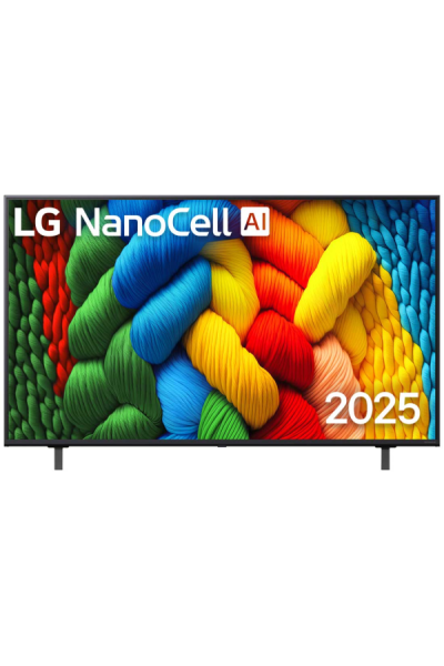 Телевизор NanoCell LG 55NANO80A6B 55" (2025) Blue (Синяя Сажа)