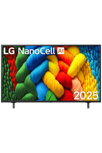 Телевизор LG 43NANO80A6B 43" (2025) Blue (Синяя Сажа)