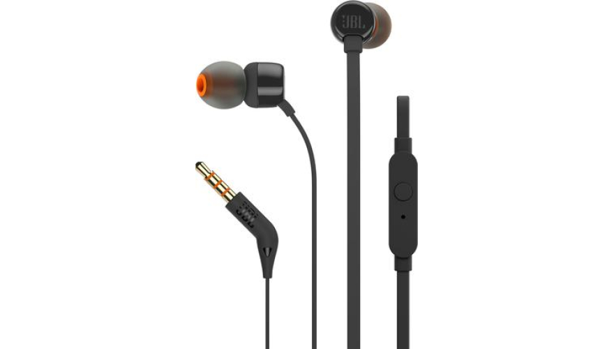 Наушники JBL T110 Black (JBLT110BLK)