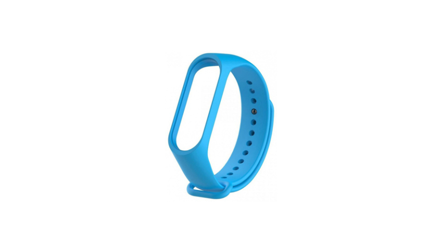 Сменный силиконовый ремешок для Xiaomi Mi Band 7 Sky Blue