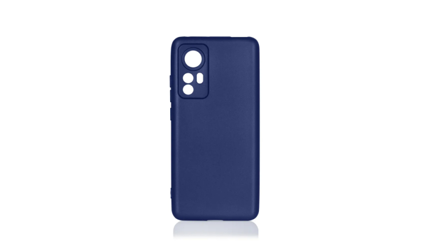 Чехол-накладка силикон DF для Xiaomi 12/12X Blue