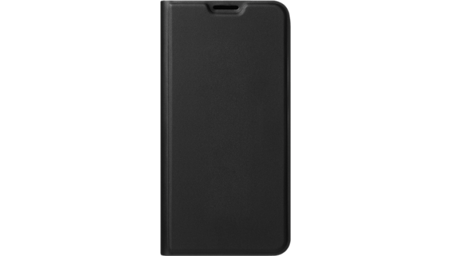 Чехол книжка DF для Samsung Galaxy A03 черная (боковая)