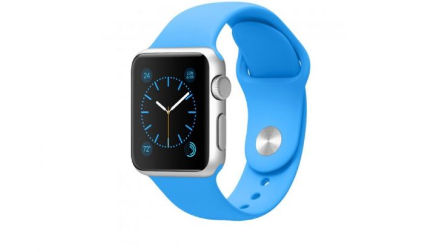 Ремешок для Apple Watch 42/44/45/46/49mm Sport Band Голубой