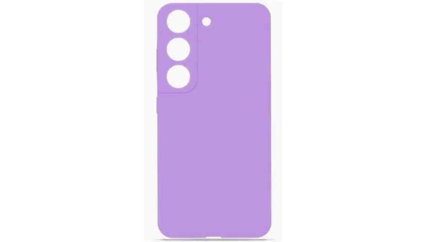 Чехол-накладка силикон для Samsung Galaxy S22+ Лавандовый