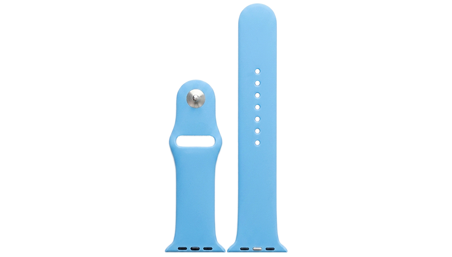 Ремешок для Apple Watch 42/44/45/46/49mm Sport Band Голубой