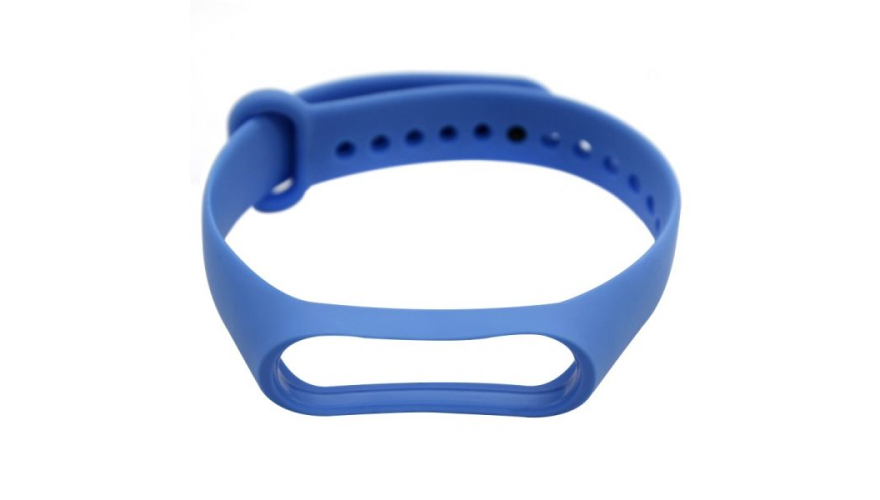 Силиконовый ремешок для Xiaomi Mi Band 5/6 Dark Blue