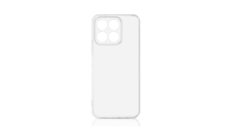 Чехол-накладка силикон для Honor X6 5G Прозрачная