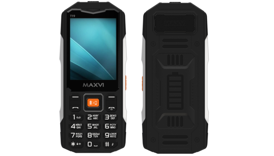 Мобильный телефон MAXVI T19 Black (Черный)