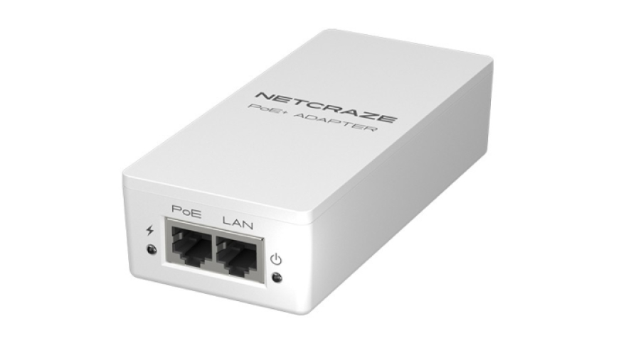 Адаптер Netcraze PoE+ Adapter (NPA-150-EAEU) Белый