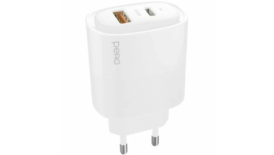 СЗУ Pero TC11 USB/USB-C 45W White (Белый)