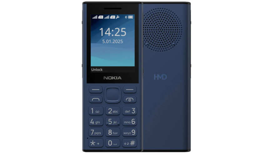 Мобильный телефон Nokia 130 Music (2025) TA-1704DS Blue (Синий)
