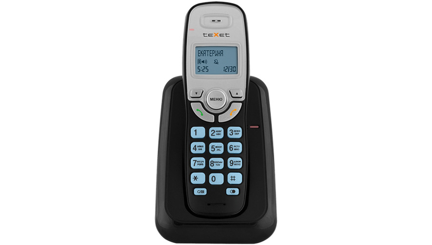 Радиотелефон Dect Texet TX-D6905A Black (Черный)