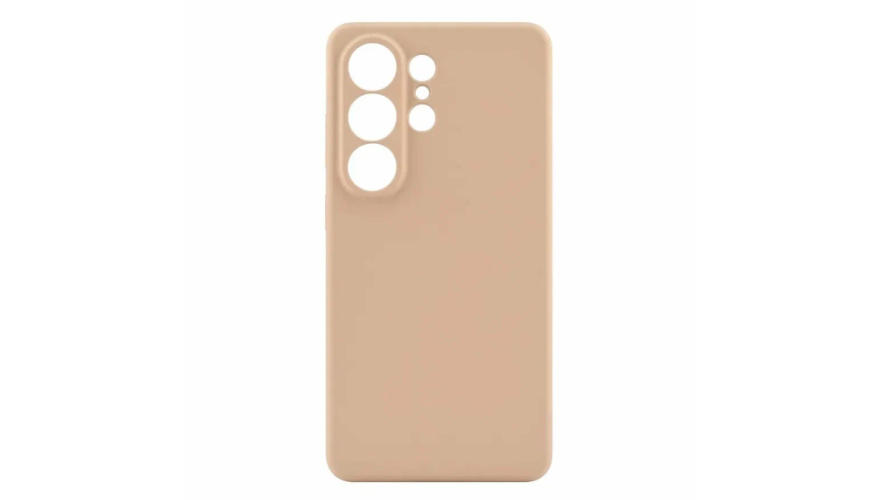 Чехол-накладка силикон для Samsung Galaxy S26 Ultra Бежевый