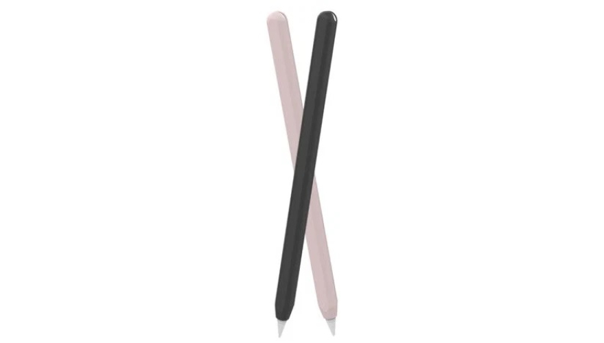 Защитный чехол Deppa для Apple Pencil 2 силикон,(черный) арт.47044