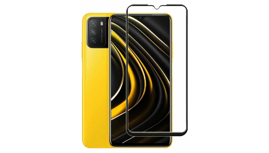 Защитное стекло для смартфона Poco M3 Full Screen Black