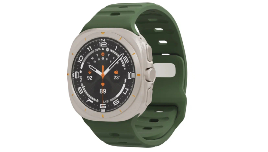 Ремешок VLP Pulse Band для Samsung Galaxy Watch Ultra 47мм Green (Зеленый)
