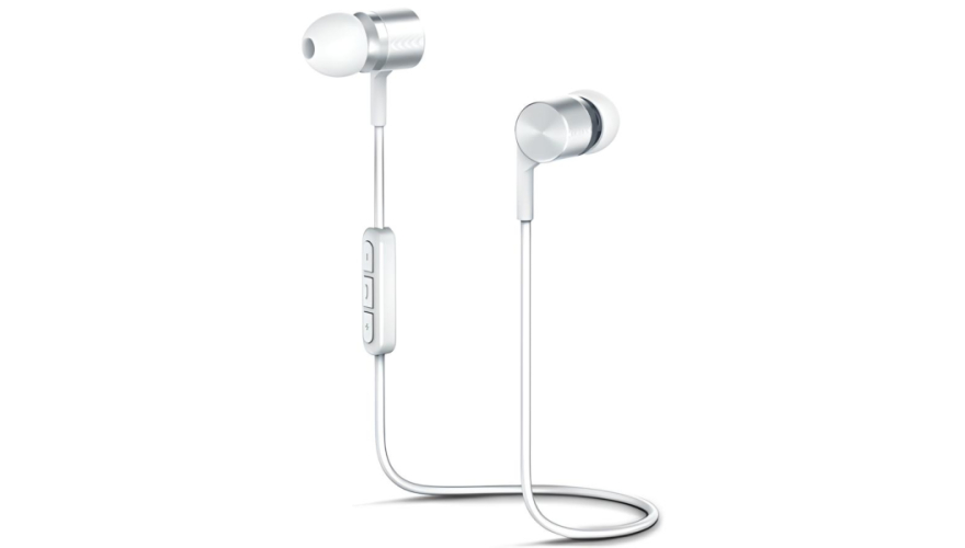 Беспроводные наушники Olmio BTE-05 White (Белый)