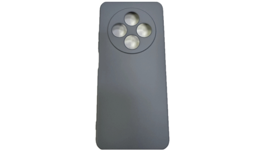 Чехол-накладка силикон для Xiaomi Redmi 14C/Poco C75 Серый