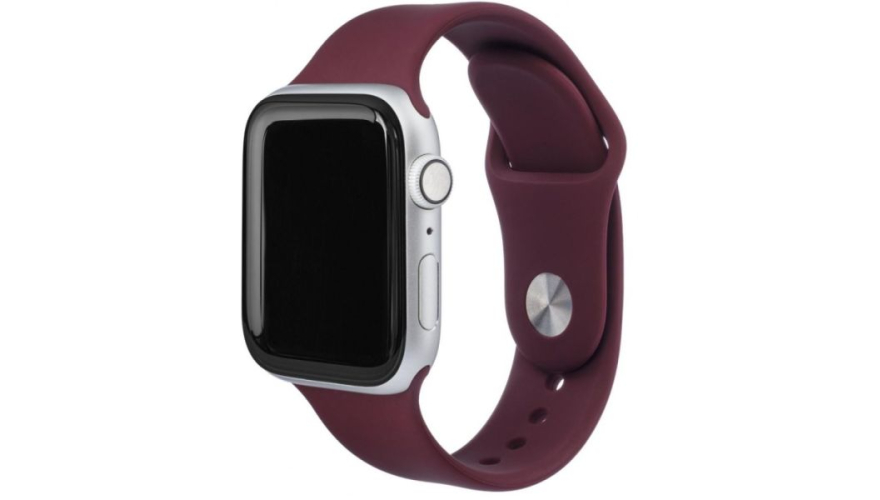 Ремешок VLP Band Silicone для Apple Watch 42/44/45/49мм Marsala