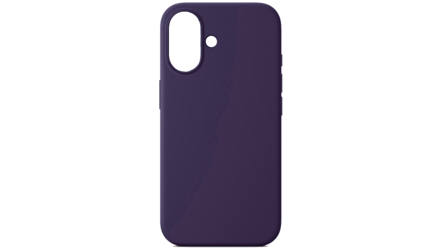 Чехол-накладка силикон Silicone Case для iPhone 16 Plus Фиолетовый