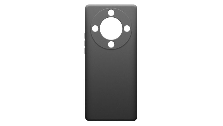 Чехол-накладка силикон Borasco для Honor X9a Черный