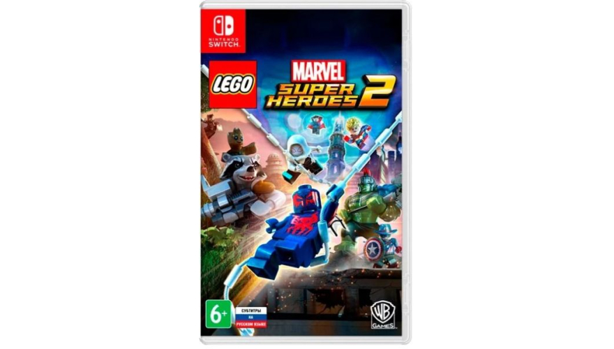 Игра LEGO Marvel Super Heroes 2 для Nintendo Switch (Русская версия)