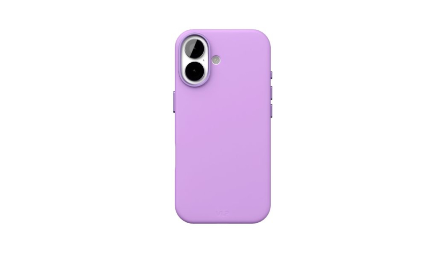 Чехол-накладка силикон VLP Aster Pro Case with Magsafe для Apple iPhone 17 Лавандовый