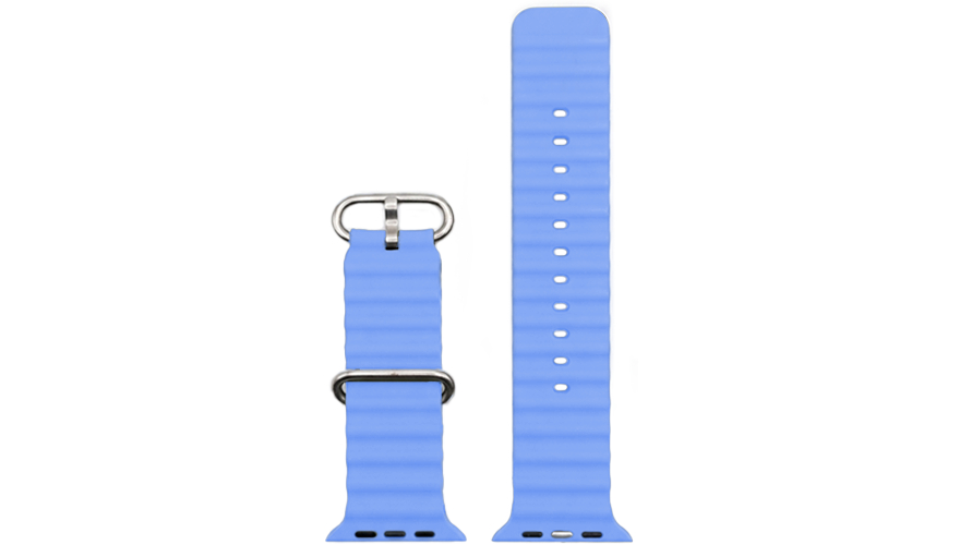Ремешок для Apple Watch 42/44/45/49mm Ocean Band Light Blue