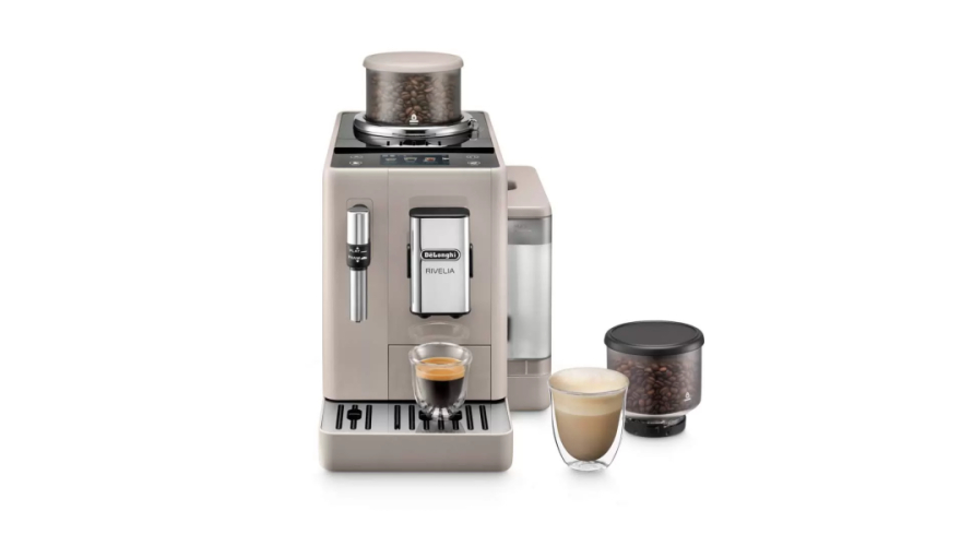 Кофемашина De'Longhi Rivelia EXAM440.35.BG Biege (Бежевый)