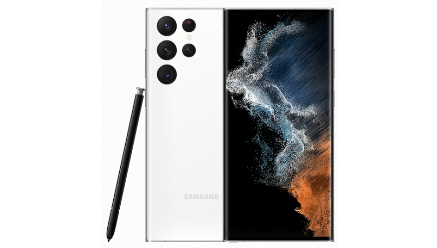 Смартфон Samsung Galaxy S22 Ultra 12/256GB White (Белый фантом)