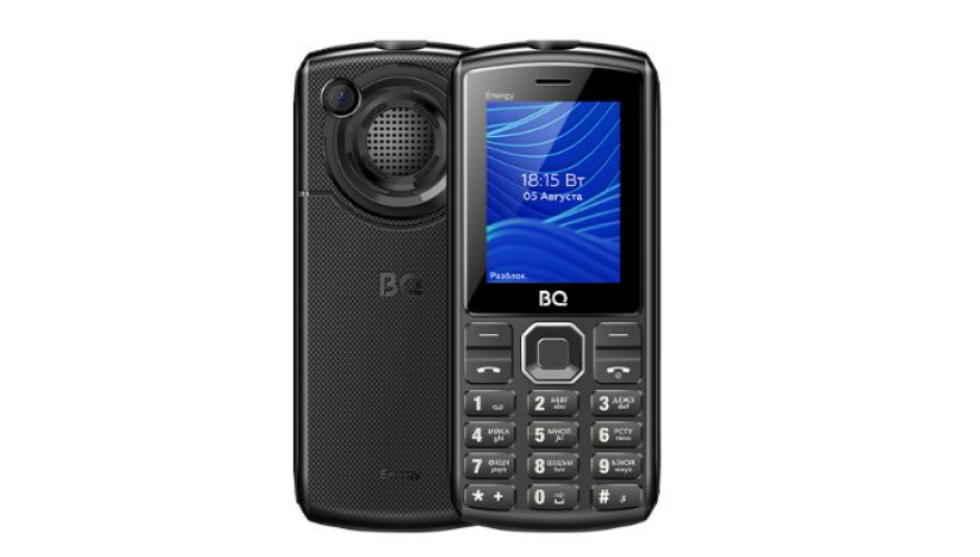 Мобильный телефон BQ 2452 Energy Dual Sim Black (Черный)