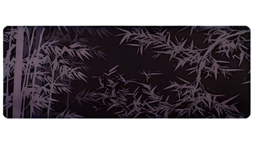 Коврик для мыши водонепроницаемый 30x90см Серый лес