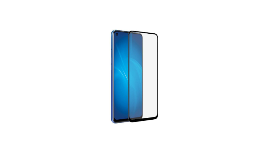 Защитное стекло Svekla для смартфона Realme C35 Full Screen Black