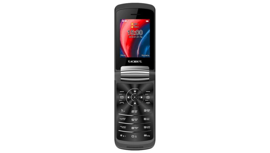 Телефон Texet TM-317 Dual Sim Black (Черная)