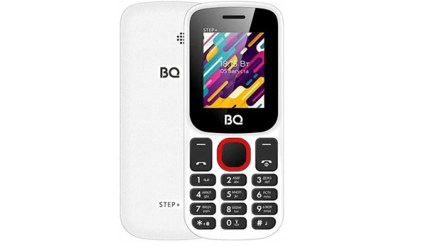Мобильный телефон BQ 1848 Step+ Dual Sim White Red (Белый-Красный)