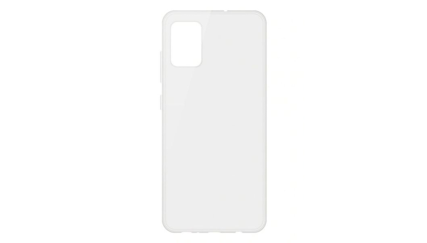 Чехол-накладка силикон для Samsung Galaxy A03S (SM-A037) Прозрачный