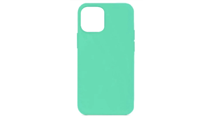 Чехол-накладка силикон Silicone Case для iPhone 12 mini Мятный