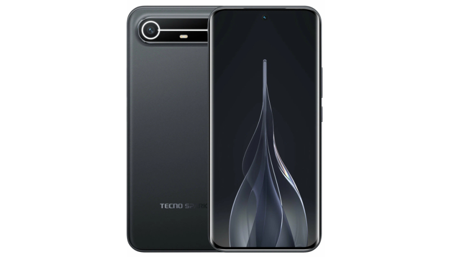 Смартфон Tecno Spark Slim 8/256GB Cool Black (Черный)