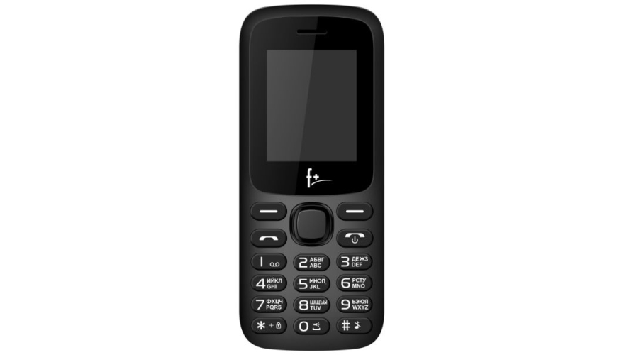 Телефон F+ F198 Dual Sim Black (Черный)
