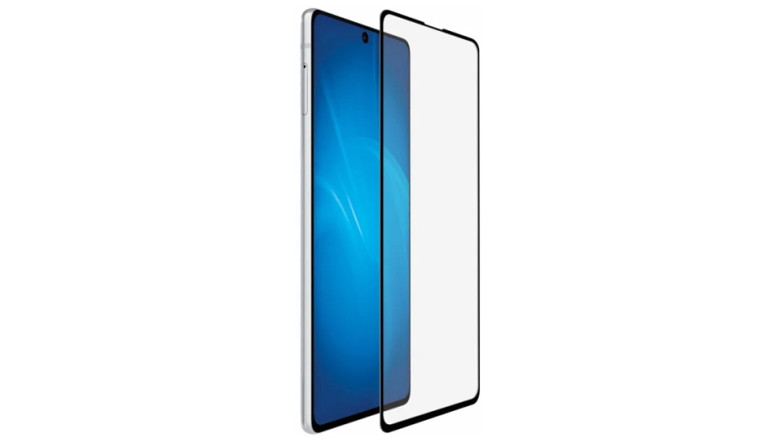 Защитное стекло DF для смартфона Samsung Galaxy S10 Lite SM-G770 Full Glue Black