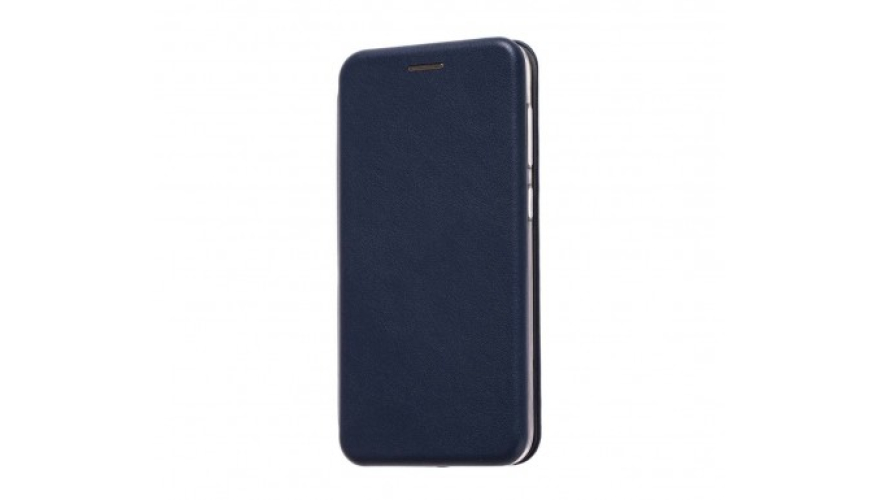Чехол-книжка для iPhone 12 Mini Dark Blue (боковая)
