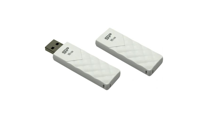 USB Flash Drive Silicon Power Ultima U03 16GB White