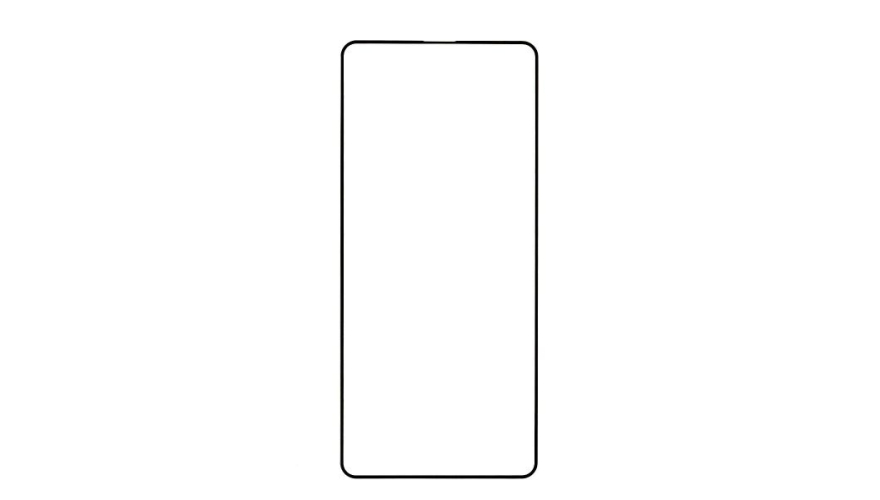 Защитное стекло DF для смартфона Poco M3 Full Screen Black
