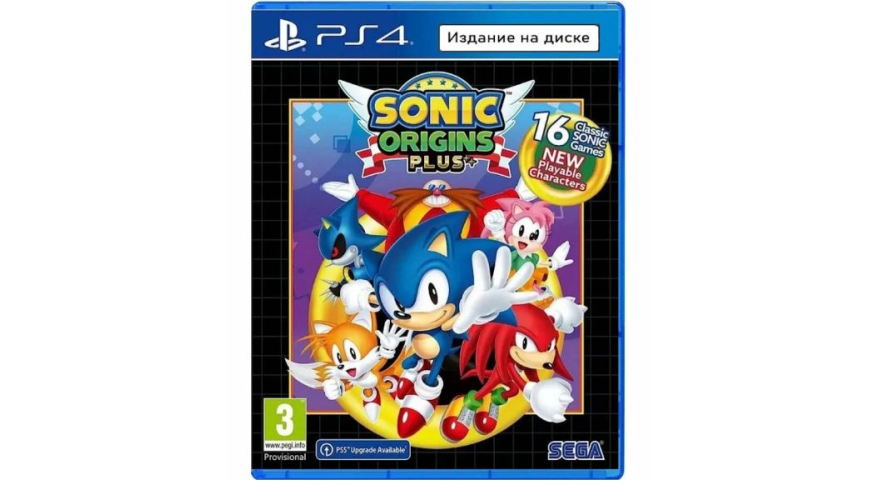 Игра для PS4 Sonic Origins Plus (Английская версия)