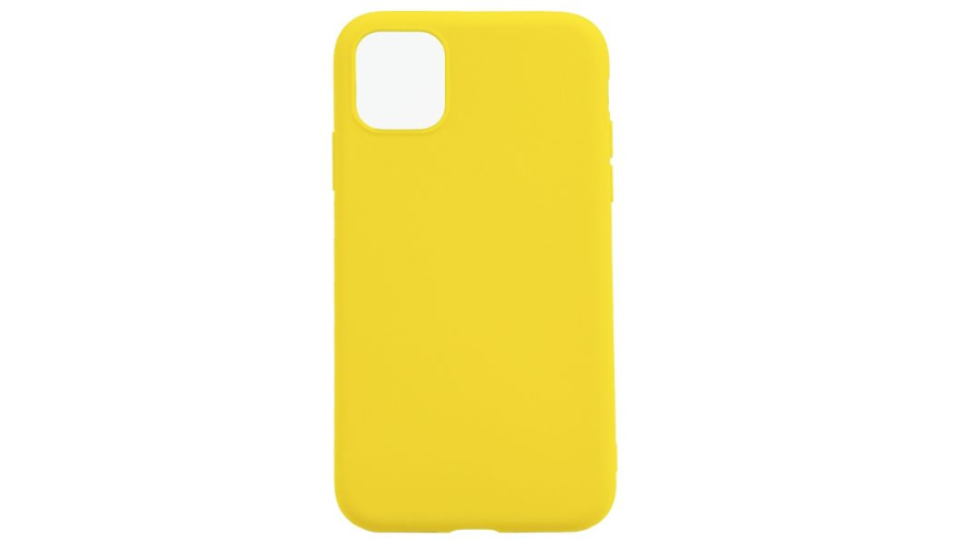 Чехол-накладка силикон LuxCase для Samsung Galaxy A12 Желтый