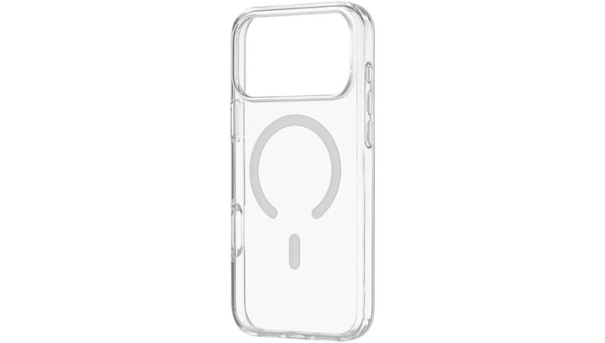Чехол-накладка силикон MagSafe для iPhone 18 Pro Max Прозрачный