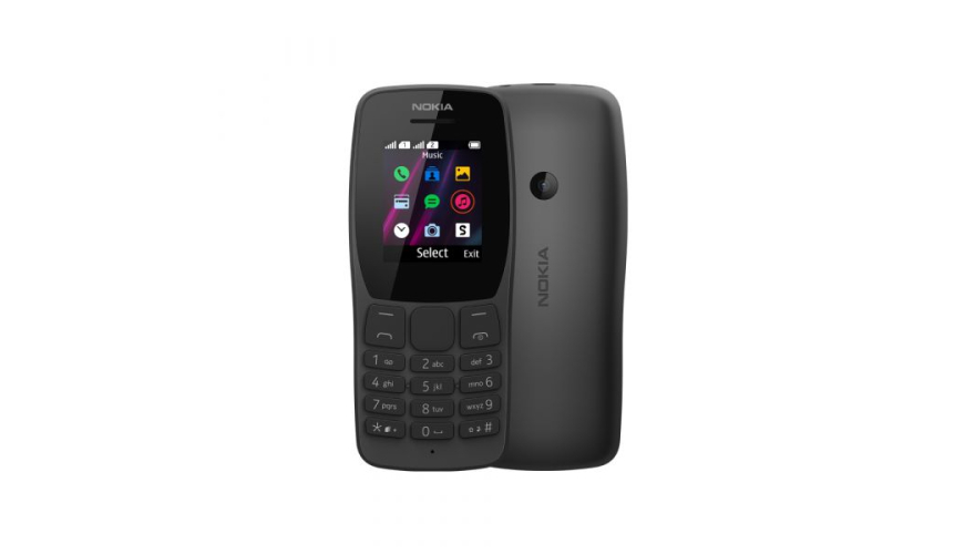 Телефон Nokia 110 (2019) Dual Sim (TA-1192) Черный