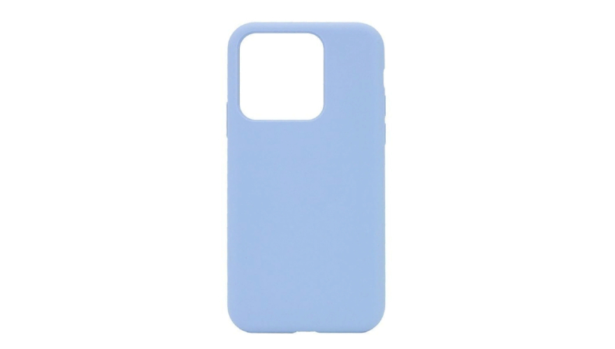 Чехол-накладка силикон Silicone Case для iPhone 14 Pro Голубой
